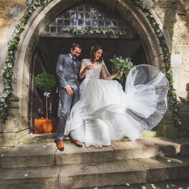 Cécile & Thomas, Château de Frontenay, photo 2