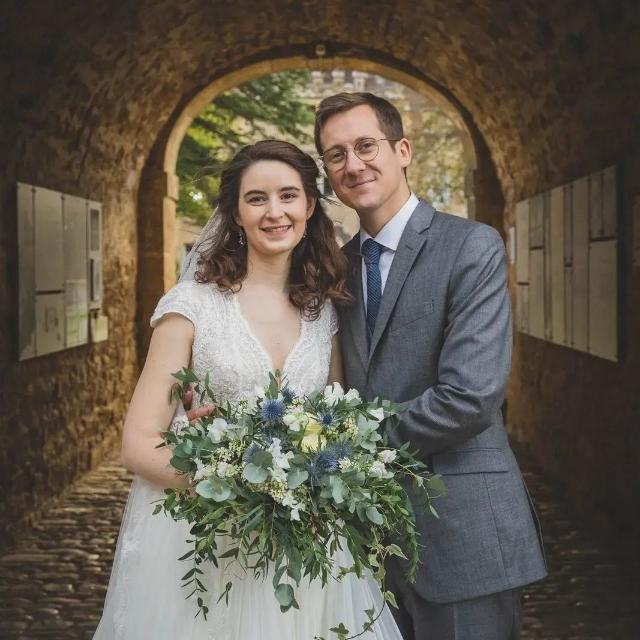Cécile & Thomas, Château de Frontenay, photo 4