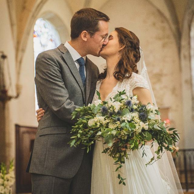 Cécile & Thomas, Château de Frontenay, photo 9